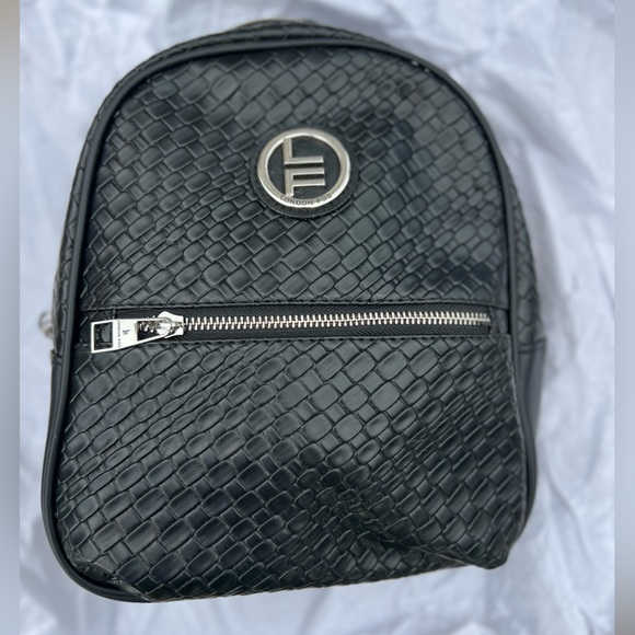London Fog Bowery Medium Size Woven Backpack‎ 100th Anniversary Edition NWT